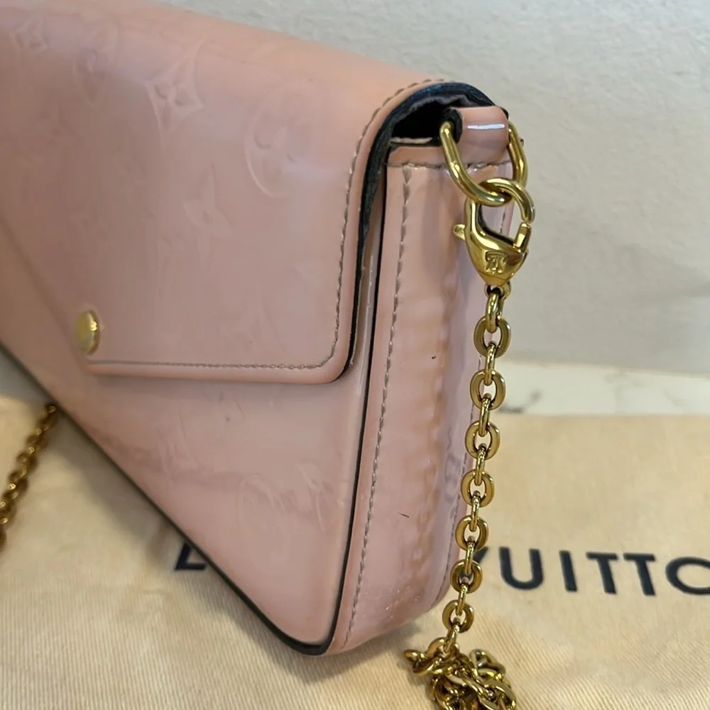 Louis Vuitton Felicie Pochette Monogram Vernis